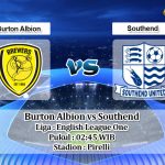 Prediksi Burton Albion vs Southend 4 Desember 2019