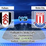 Prediksi Fulham Vs Stoke City 29 Desember 2019