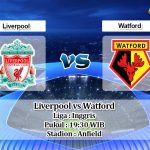 Prediksi Liverpool vs Watford 14 Desember 2019