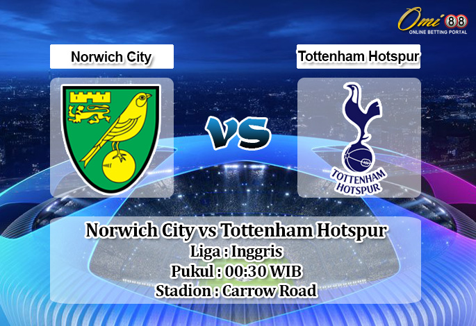 Prediksi Norwich City vs Tottenham Hotspur 29 Desember 2019 