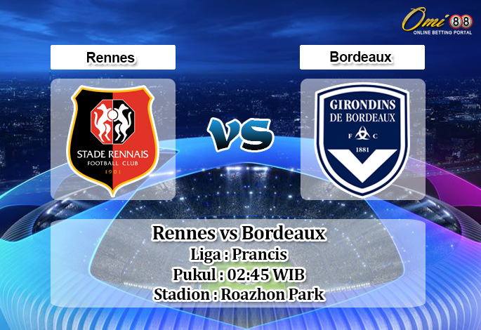 Prediksi Rennes vs Bordeaux 23 Desember 2019