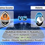 Prediksi Shakhtar Donetsk vs Atalanta 12 Desember 2019