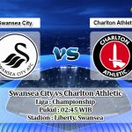 Prediksi Swansea City vs Charlton Athletic 3 Januari 2020