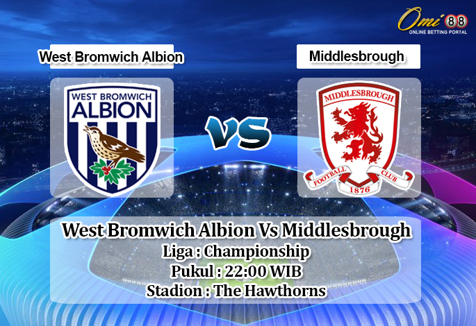 Prediksi West Bromwich Albion Vs Middlesbrough 29 Desember 2019