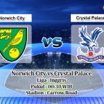 Prediksir Norwich City vs Crystal Palace 2 Januari 2020