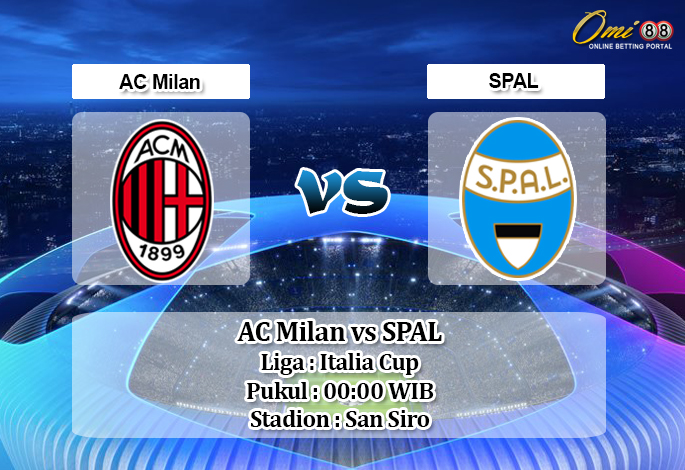 Prediksi AC Milan vs SPAL 16 Januari 2020