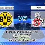 Prediksi Borussia Dortmund vs Koln 25 Desember 2019