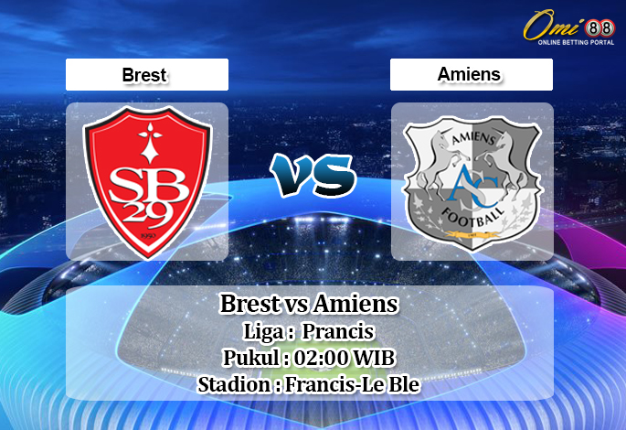 Prediksi Brest vs Amiens 26 Januari 2020