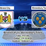 Prediksi Bristol City Vs Shrewsbury Town 4 Januari 2020