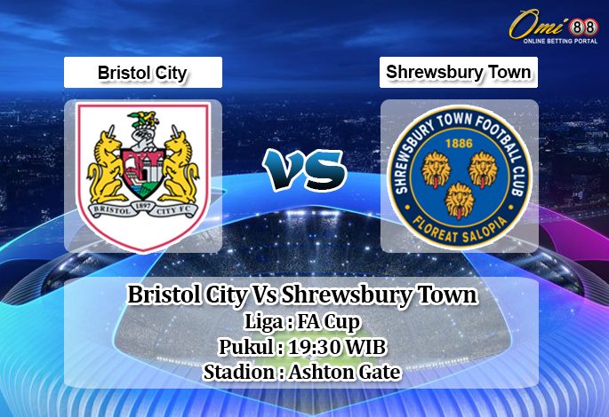 Prediksi Bristol City Vs Shrewsbury Town 4 Januari 2020 