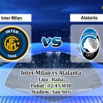 Prediksi Inter Milan vs Atalanta 12 Januari 2020