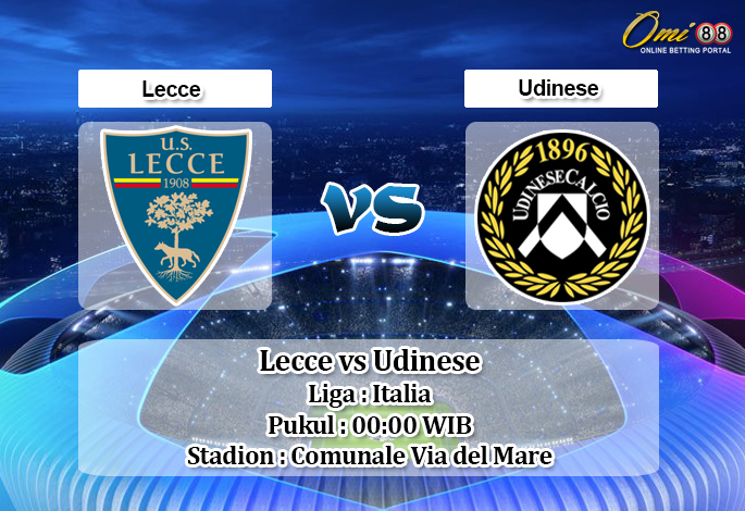 Prediksi Lecce vs Udinese 7 Januari 2020 