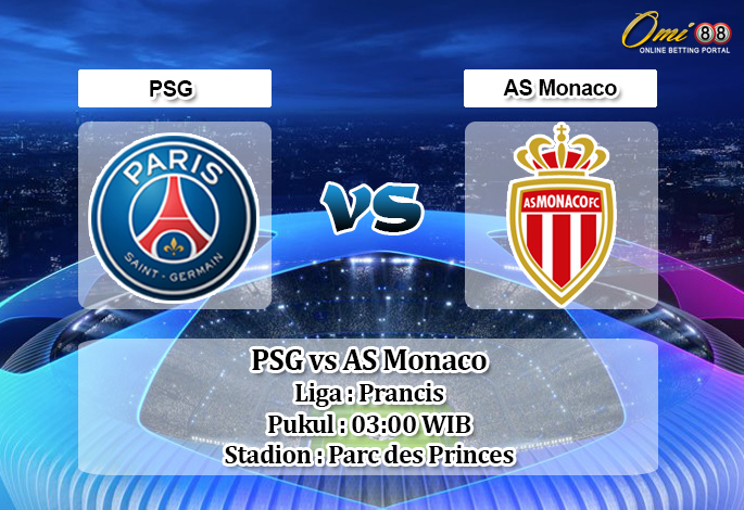 Prediksi PSG vs AS Monaco 13 Januari 2020 