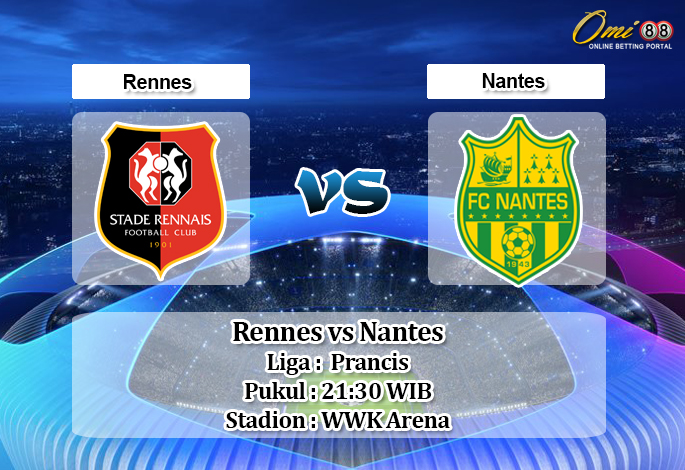 Prediksi Rennes vs Nantes 1 Februari 2020