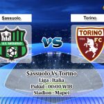 Prediksi Sassuolo Vs Torino 19 Januari 2020