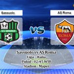 Prediksi Sassuolo vs AS Roma 2 Februari 2020