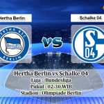 Prediksi Skor Hertha Berlin vs Schalke 04 1 Februari 2020