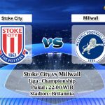 Prediksi Stoke City vs Millwall 11 Januari 2020