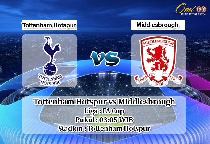 Prediksi Tottenham Hotspur vs Middlesbrough 15 Januari 2020 