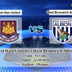 Prediksi West Ham United vs West Bromwich Albion 25 Januari 2020