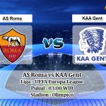 Prediksi AS Roma vs KAA Gent 21 Februari 2020