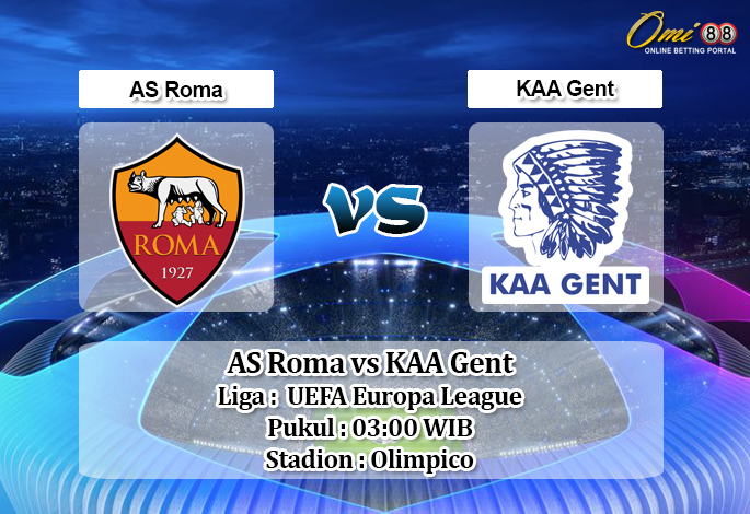 Prediksi AS Roma vs KAA Gent 21 Februari 2020