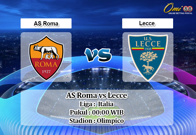 Prediksi AS Roma vs Lecce 24 Februari 2020 