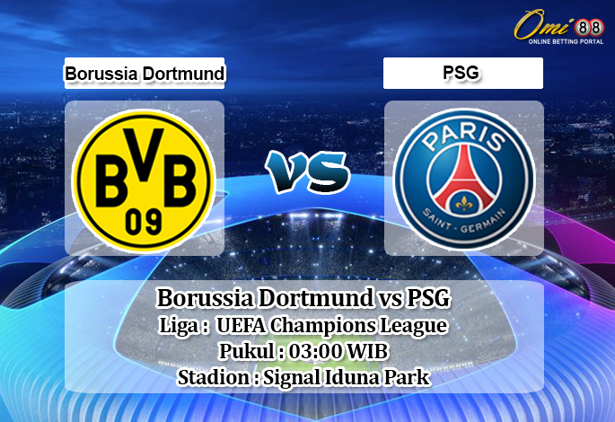 Prediksi Borussia Dortmund vs PSG 19 Februari 2020