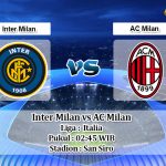 Prediksi Inter Milan vs AC Milan 10 Februari 2020