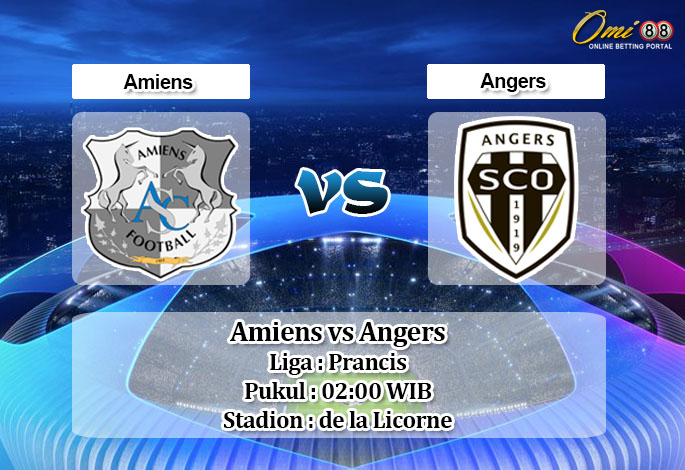 Prediksi Amiens vs Angers 15 Maret 2020 