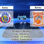 Prediksi Arema vs Borneo 3 April 2020