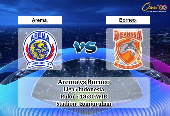 Prediksi Arema vs Borneo 3 April 2020