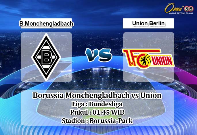 Prediksi Borussia Monchengladbach vs Union Berlin 11 April 2020