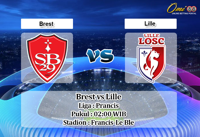 Prediksi Brest vs Lille 15 Maret 2020