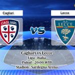 Prediksi Cagliari vs Lecce 19 April 2020