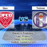 Prediksi Dijon vs Toulouse 8 Maret 2020