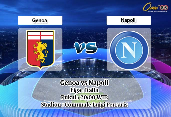 Prediksi Genoa vs Napoli 11 April 2020