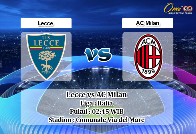 Prediksi Lecce vs AC Milan 10 Maret 2020 