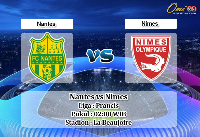 Prediksi Nantes vs Nimes 15 Maret 2020