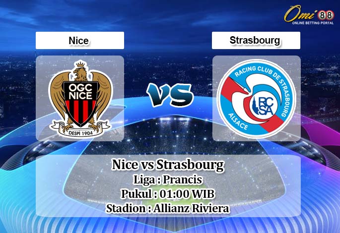 Prediksi Nice vs Strasbourg 12 April 2020