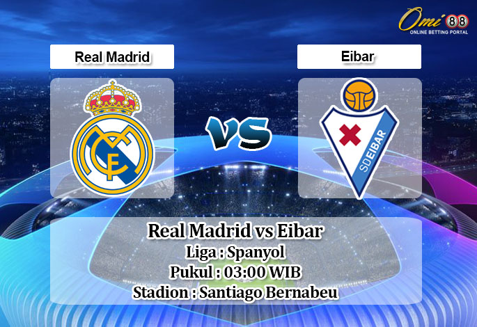 Prediksi Real Madrid vs Eibar 14 Maret 2020