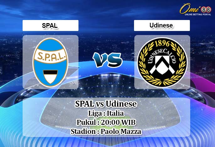 Prediksi SPAL vs Udinese 11 April 2020