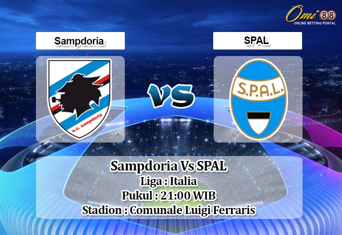 Prediksi Sampdoria Vs SPAL 5 April 2020 