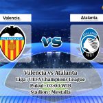 Prediksi Valencia vs Atalanta 11 Maret