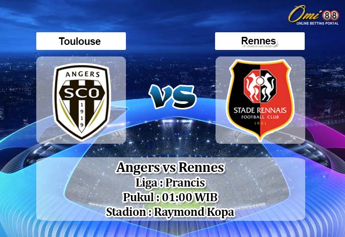 Prediksi Angers vs Rennes 3 Mei 2020 