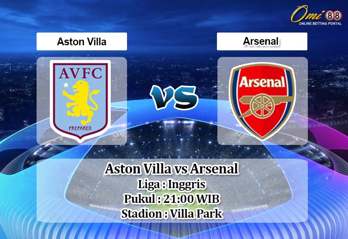 Prediksi Aston Villa vs Arsenal 9 Mei 2020