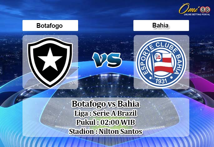 Prediksi Botafogo vs Bahia 4 Mei 2020 