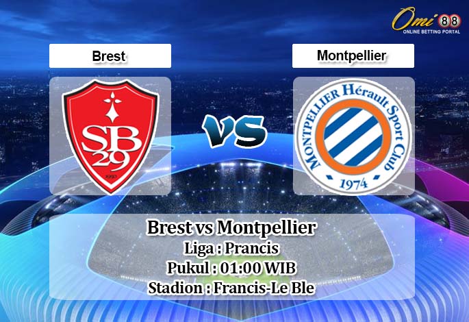 Prediksi Brest vs Montpellier 27 April 2020 