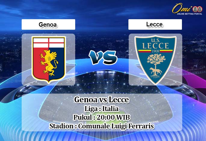 Prediksi Genoa vs Lecce 26 April 2020 