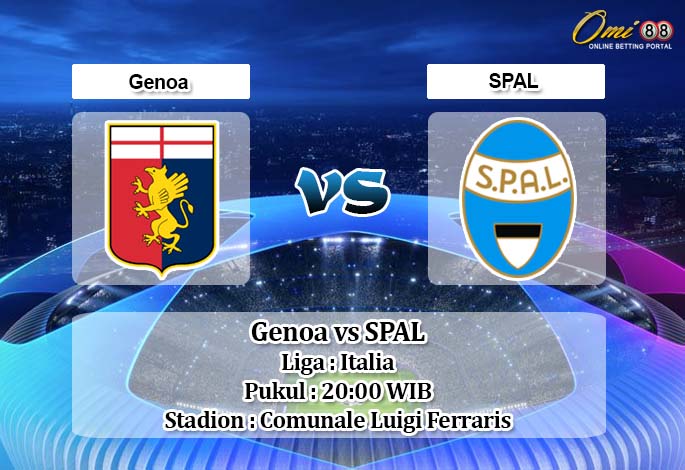 Prediksi Genoa vs SPAL 19 April 2020